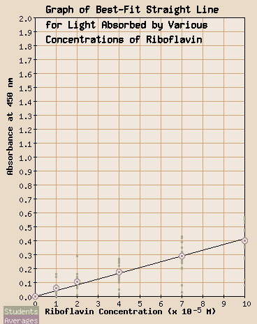 Beers Law Graph