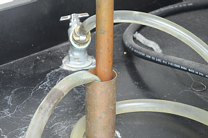 hose to fill autoclave