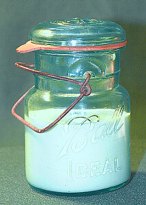 mayo in storage jar